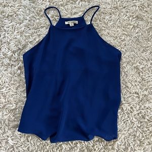 Cute Royal Blue Flowy Tank from Francesca’s